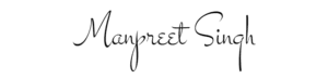 Dr manpreet sign